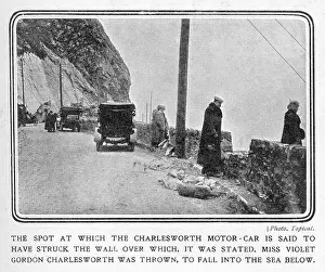Nov18: Violet Gordon Charlesworth: site of the crash
