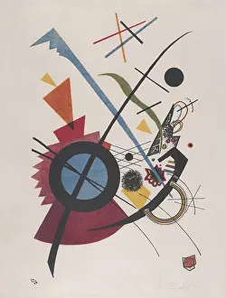 Asymmetrical: Violet, by Vasily Kandinsky, 1923