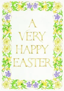 Primroses: Violets, Primroses & A VERY HAPPY EASTER