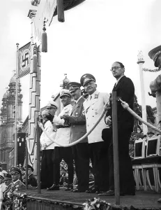 Alfieri: VIP box with standard of the Fuehrer, Munich