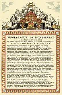 Senora: VIRGEN DE MONTSERRAT