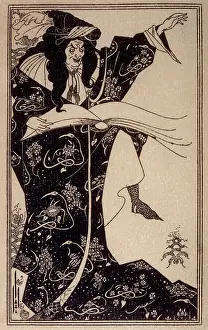 Sorcerer: Virgilius by Aubrey Beardsley