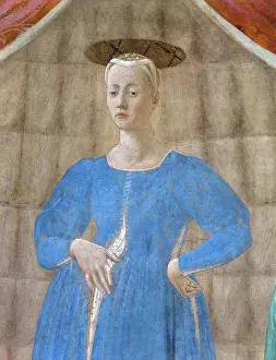 Comunale: The Virgin, detail of the