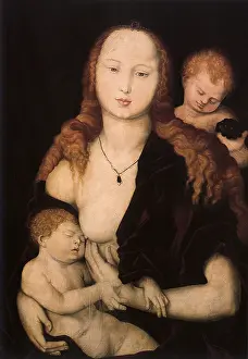 Grien: The Virgin and Child with an Angel
