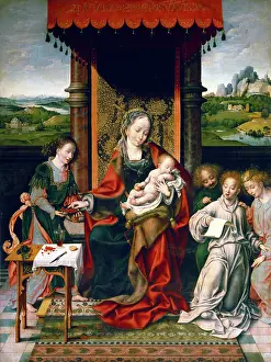 Cleve: Virgin and Child with Angels