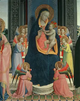 Chiesa: Virgin and Child with Eight Angels