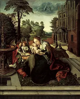 Cupids: Virgin with Child with Angels