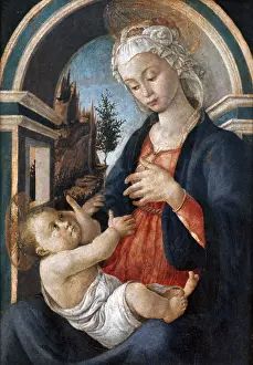 Patronage: Virgin and Child Artist: Sandro Botticelli