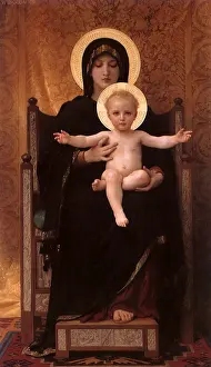 Bouguereau: Virgin and Child, by Bouguereau