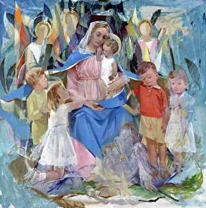 O Connell: Virgin and Child with Four Children