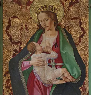 Suckle: Virgin and child, Cuenca Cathedral, Cuenca, Spain