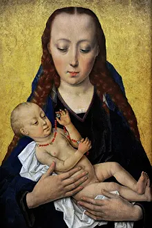 Statens: Virgin and Child by Dieric Bouts (1420-1475)