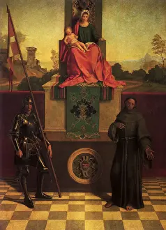Enthroned: The Virgin and Child Enthroned