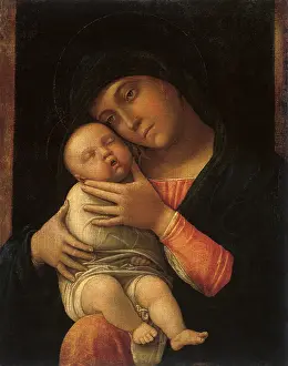Mantegna: The Virgin and Child, by Mantegna