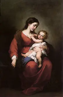 Bartolome: The Virgin and Child, by Murillo