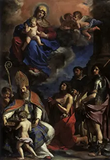 Guercino: Virgin and Child with Patron Saints of Modena