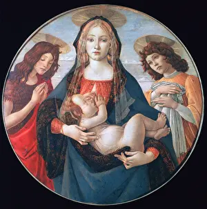 1490: The Virgin and Child with Saint John and an Angel