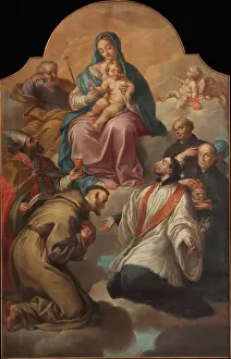 Regiao: Virgin and child with Saints by Carvalho, Museu