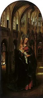Eyck: The Virgin in a Church, by Jan van Eyck