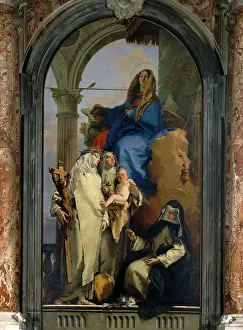 Tiepolo: Virgin with Dominican Saints