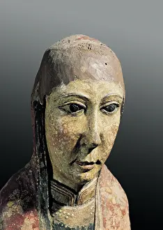 Woodcarving: Virgin from Ger