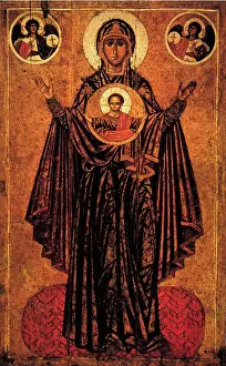 Upwards: The Virgin of Great Panagia