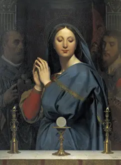Neoclassicist: The Virgin of the Host, by Ingres