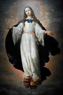 Blessed: The Virgin Immaculate, by Francisco de Zurbaran