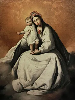 Lazaro: Virgin of Mercy. Second third of the 17th century