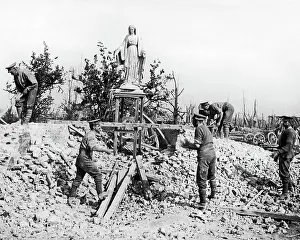 Montauban: Virgin of Montauban, Western Front, WW1