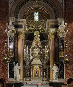 Ponce: Virgin statue, Real Basilica de nuestra Senora
