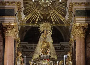 Ponce: Virgin statue, Real Basilica de nuestra Senora