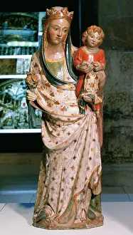 Huesca: Virgin of Zaidin (Huesca). Statue by workshop of Bartomeu de