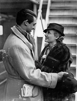 Cherrill: Virginia Cherrill and Cary Grant