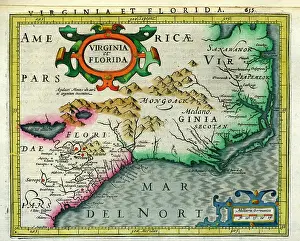 Mercator: Virginia, Florida