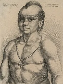 Virginian: Virginian Algonquian man