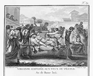 Minded: Virginius kills his daughter Virginia