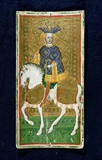 Brera: The Visconti tarot deck: Knight