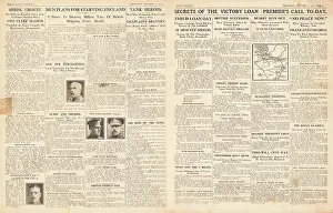 Neuve: Viscount Stewart Missing and David Lloyd George