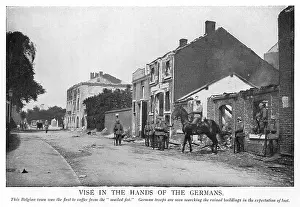 Vise: Vise in the hands of the Germans