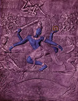 Vishnu: Vishnu and Doctor Dhanvantari