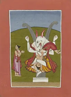 Avatar: Vishnu in the Form of the Man-lion