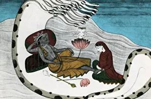 Lakshmi: Vishnu and Lakshmi