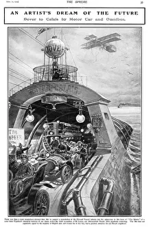 Tunnelling: Vision of the Channel Tunnel in 1909