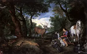 Humbert: The Vision of Saint Humbert, by Rubens