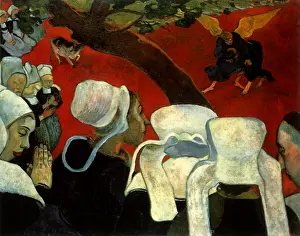 Sermon: Vision After the Sermon... by Gauguin