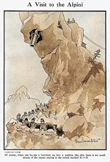 Alpini: A Visit to the Alpini, by Bairnsfather