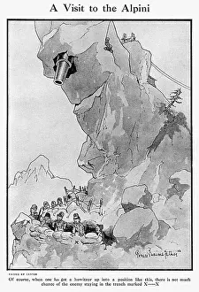 Alpini: A Visit to the Alpini, by Bairnsfather
