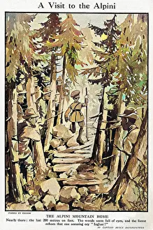 Alpini: A Visit to the Alpini by Bruce Bairnsfather