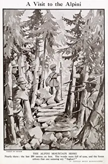 Alpini: A Visit to the Alpini by Bruce Bairnsfather